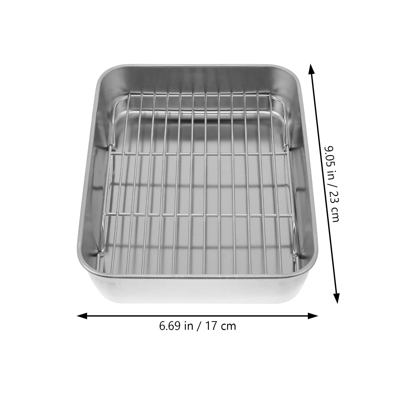 1Set Bbq Baking Tray Stainless - Kitchen Baking Tray Rack reseña y precio