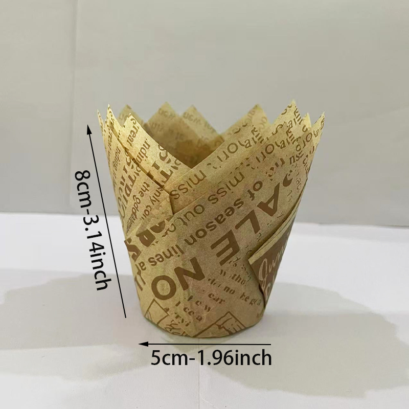 50Pcs/100Pcs Cartoon Natural N - Kitchen Paper For Baking reseña y precio