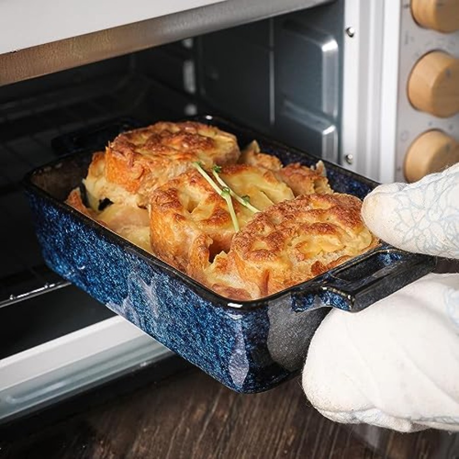 Ceramic Bakeware Set Porcelain - Kitchen Baking Dishes reseña y precio