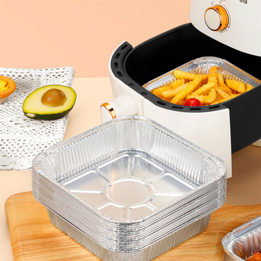 20CM Air Fryer Aluminum Foil P - Kitchen Baking Tray reseña y precio