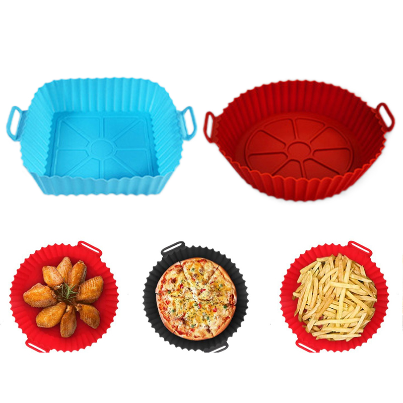 Silicone Fryer Mold Air Fryer  - Kitchen Baking Tray reseña y precio
