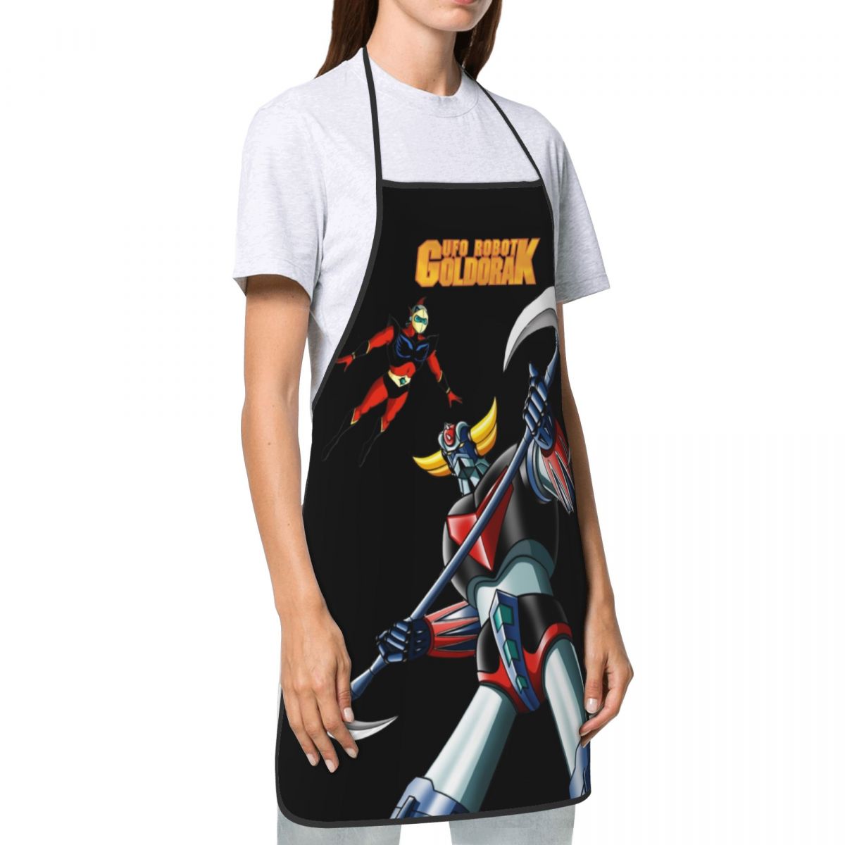 UFO Robot Goldrake Apron for W - Kitchen Robot Baking reseña y precio