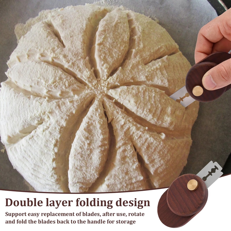 Bread Lame Dough Score Cutting - Dough Scraper Curved reseña y precio