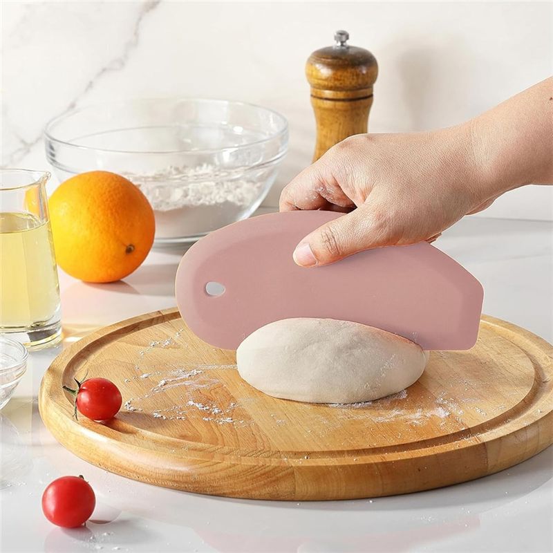 AEE2-Silicone Bowl Scraper Fle - Dough Scraper Curved reseña y precio