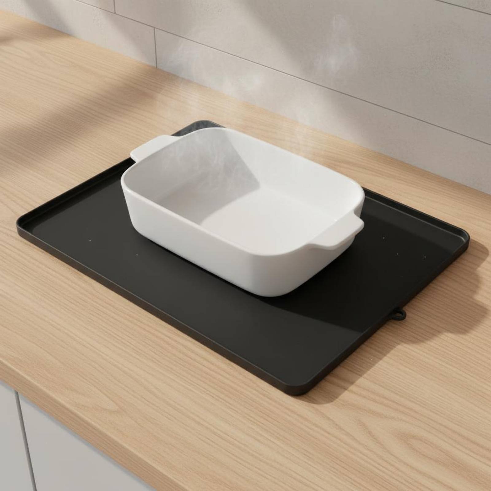 Silicone Microwave Top Mat Fle - Kitchen Baking Tray reseña y precio