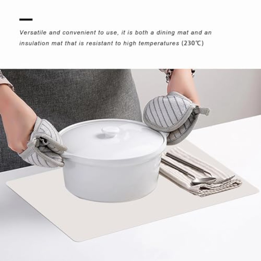Silicone Placemats, Food-Grade - Kitchen Baking Mat reseña y precio