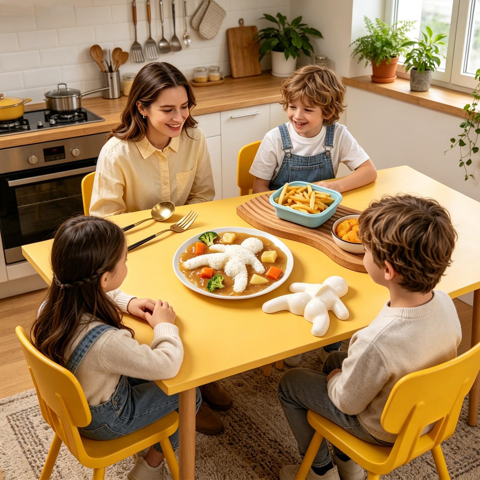 1PC Cute Cartoon Human Mold DI - Baking Kitchen For Kids reseña y precio