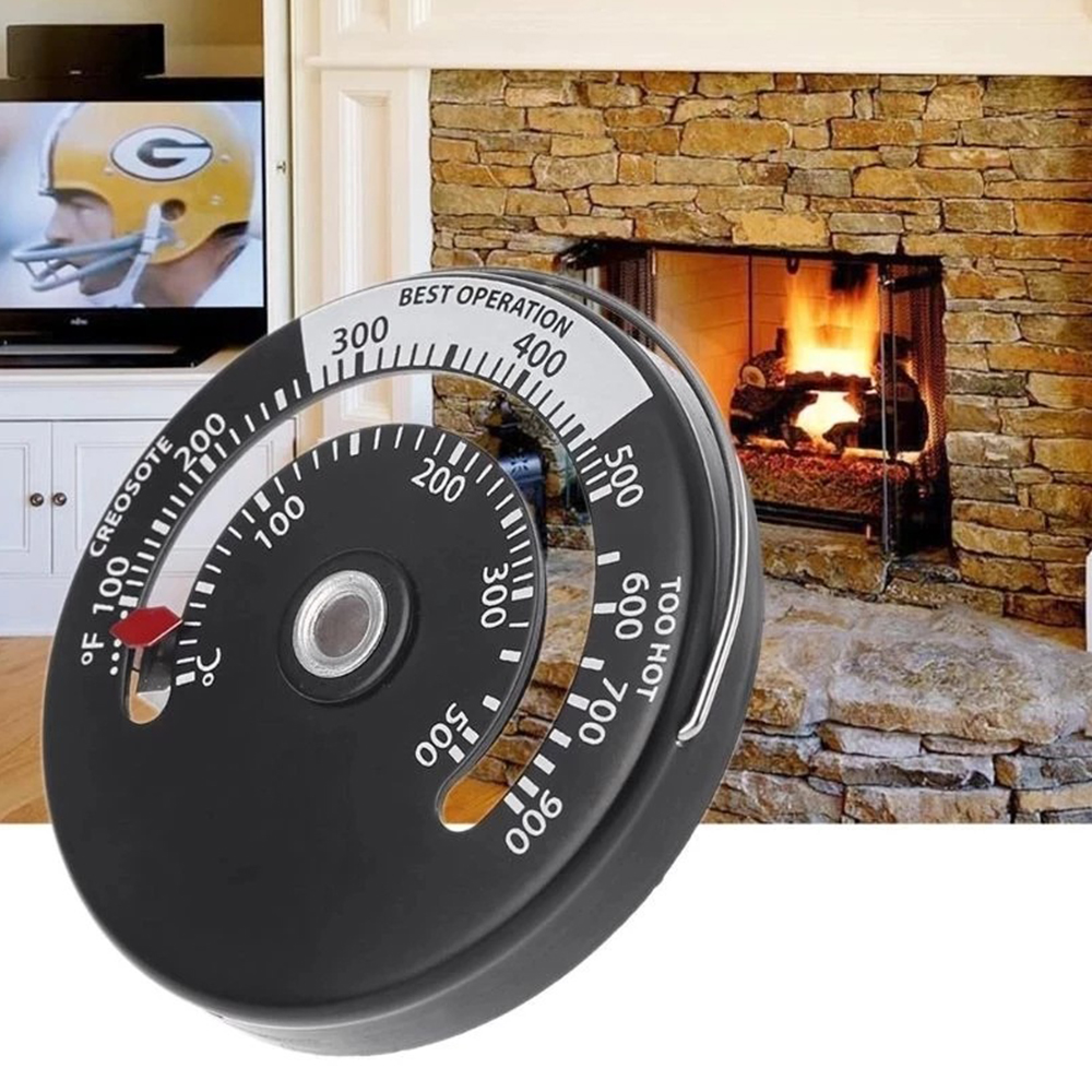 Hot Hermometer Magnetic Wood S - Oven Thermometer Analog reseña y precio