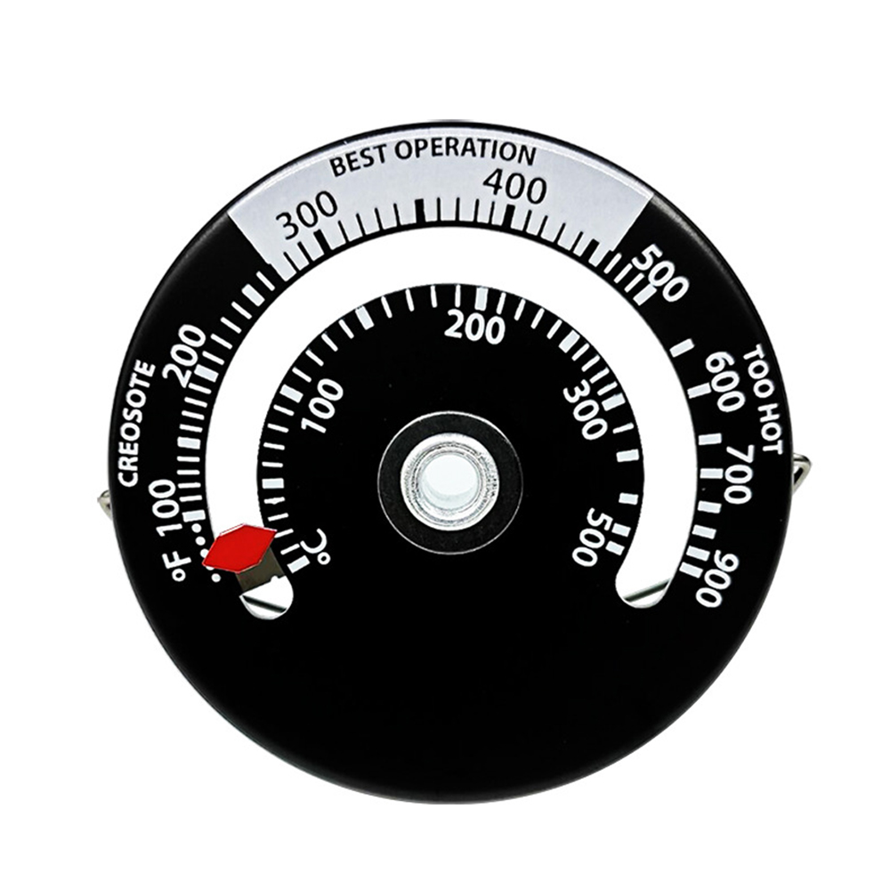Hot Hermometer Magnetic Wood S - Oven Thermometer Analog reseña y precio